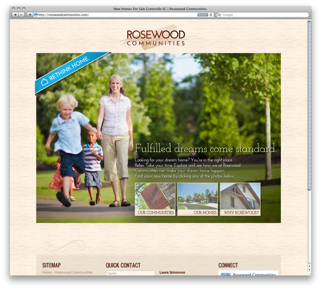 Rosewood Communities Website