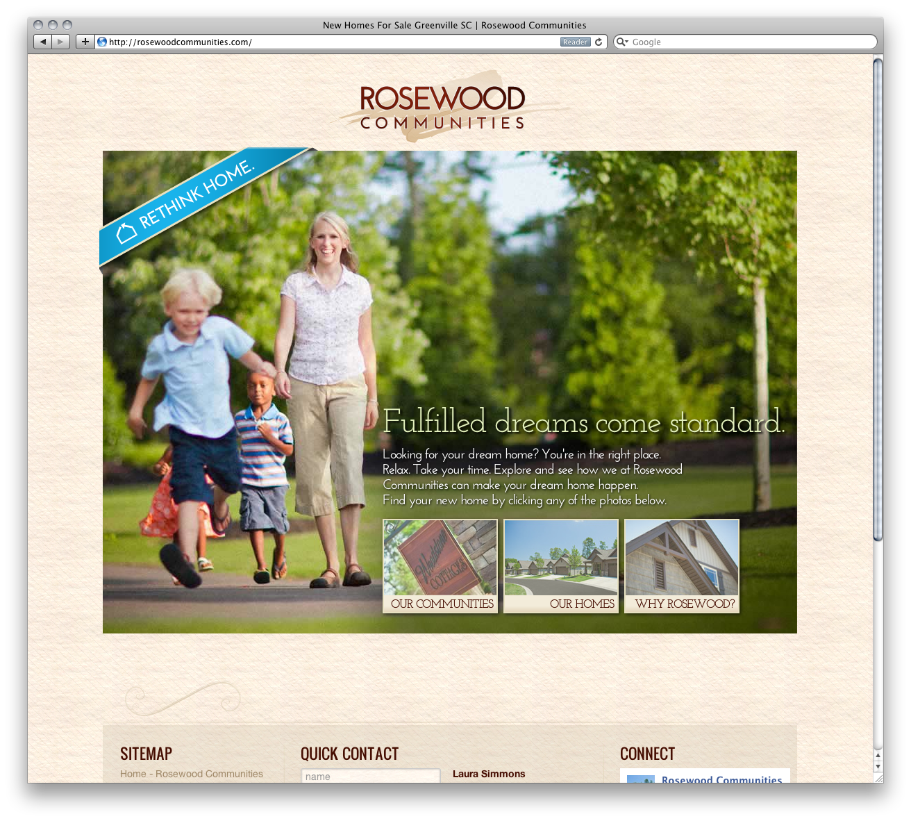 Rosewood Communities Website